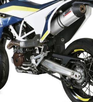 Mivv Exhaust 701Enduro 2017-2020 スリップオン(触媒なし) OVAL チタン HU.001.L4C