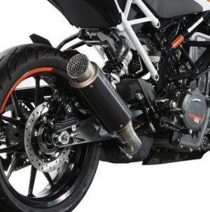 Mivv KTM 390DUKE 2021-2022 スリップオン GP PRO BLACK ブラックステンレス KT.025.LXBP